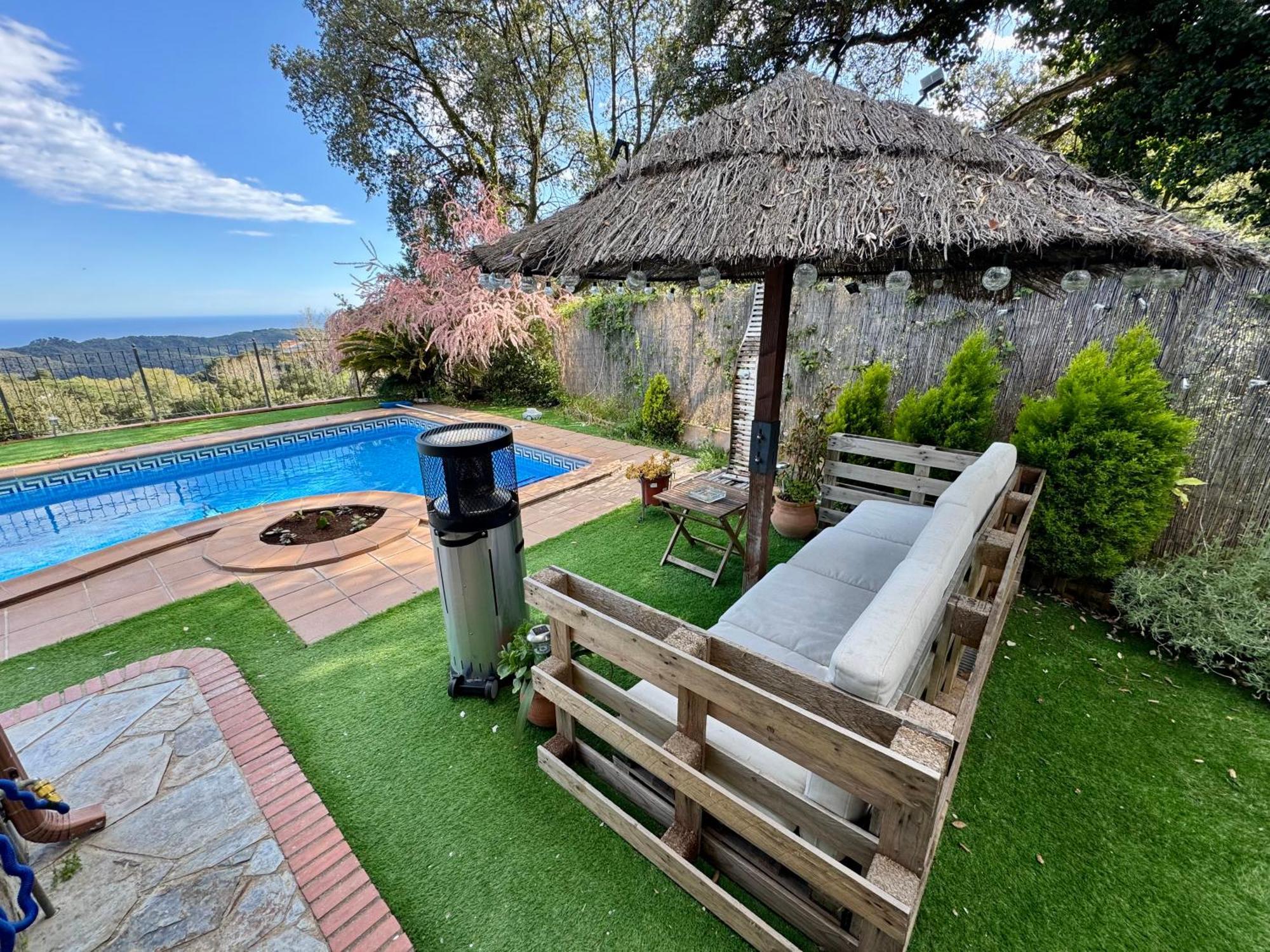 Casa Paraiso Piscina Tranquilidad Sant Cebrià de Vallalta Exteriér fotografie