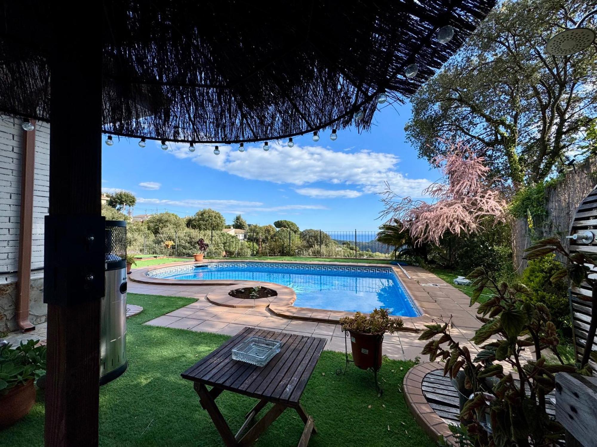 Casa Paraiso Piscina Tranquilidad Sant Cebrià de Vallalta Exteriér fotografie
