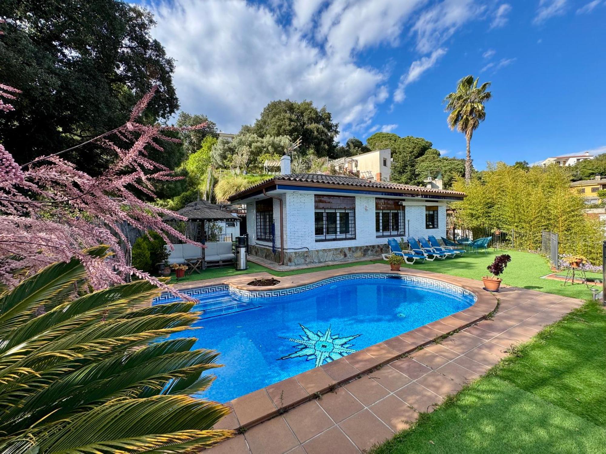 Casa Paraiso Piscina Tranquilidad Sant Cebrià de Vallalta Exteriér fotografie